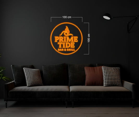 Enseigne au néon LED personnalisée pour entreprise