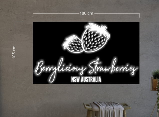 STRAWBERRIES | LED Neon Sign
