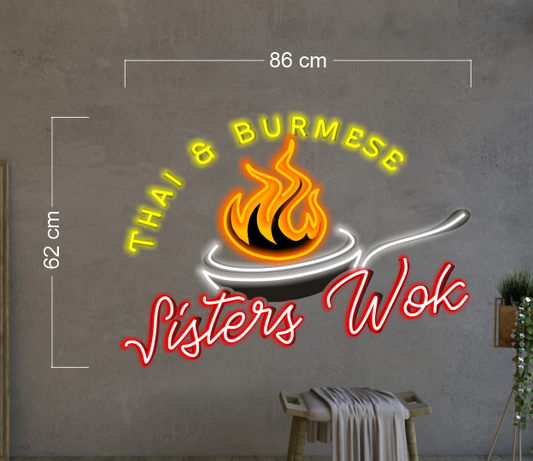 Enseigne au néon LED personnalisée pour entreprise