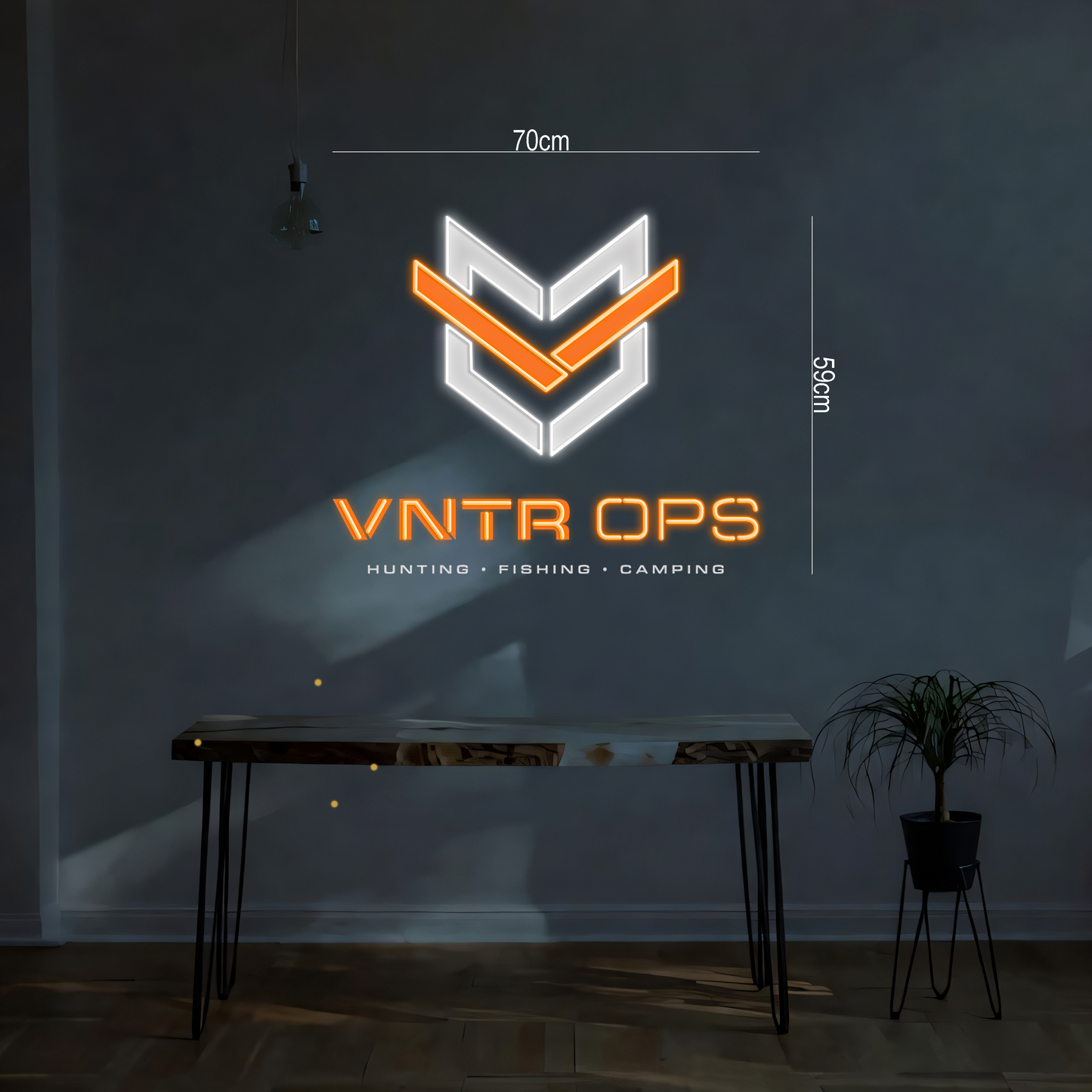 VNTR OPS+ Trudig plant hire ( 6 signs)| LED Neon Sign