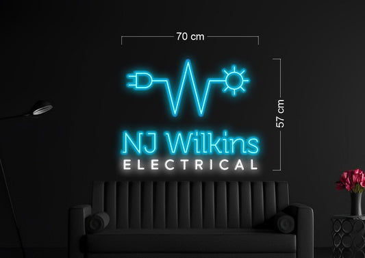Enseigne au néon LED personnalisée pour entreprise
