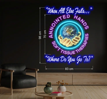 Enseigne au néon LED personnalisée pour entreprise