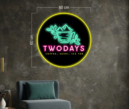 Enseigne au néon LED personnalisée pour entreprise
