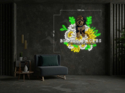 Enseigne au néon LED personnalisée pour entreprise