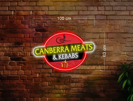 Canberra Meats & Kebabs| LED Neon Sign
