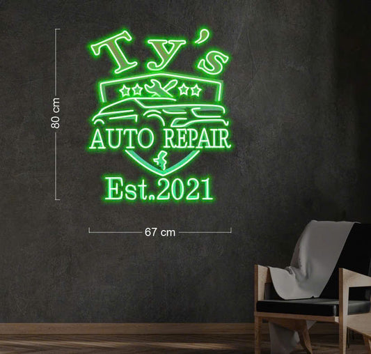 Enseigne au néon LED personnalisée pour entreprise