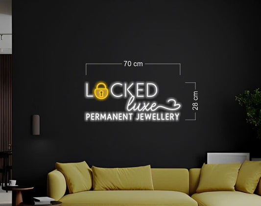 Locked Luxe | LED Neon Sign