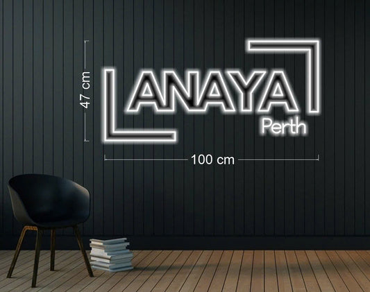 Enseigne au néon LED personnalisée pour entreprise