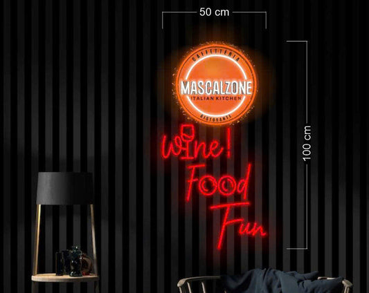 Enseigne au néon LED personnalisée pour entreprise