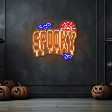 Spooky Halloween LED Neon Sign
