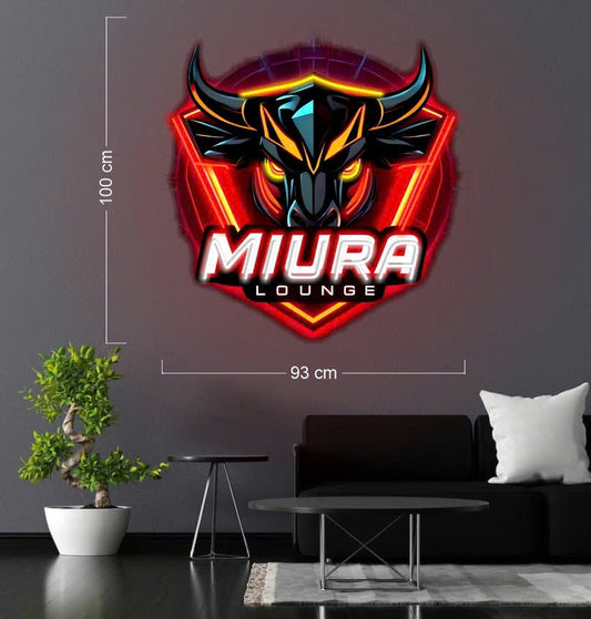 Enseigne au néon LED personnalisée pour entreprise