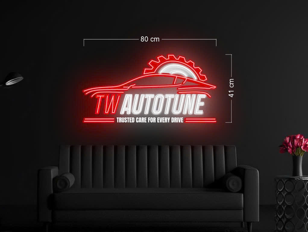 Enseigne au néon LED personnalisée pour entreprise