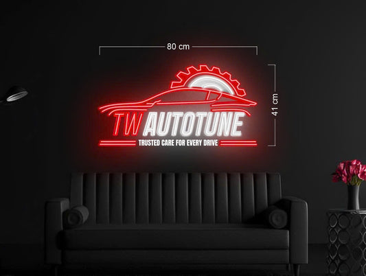 Enseigne au néon LED personnalisée pour entreprise