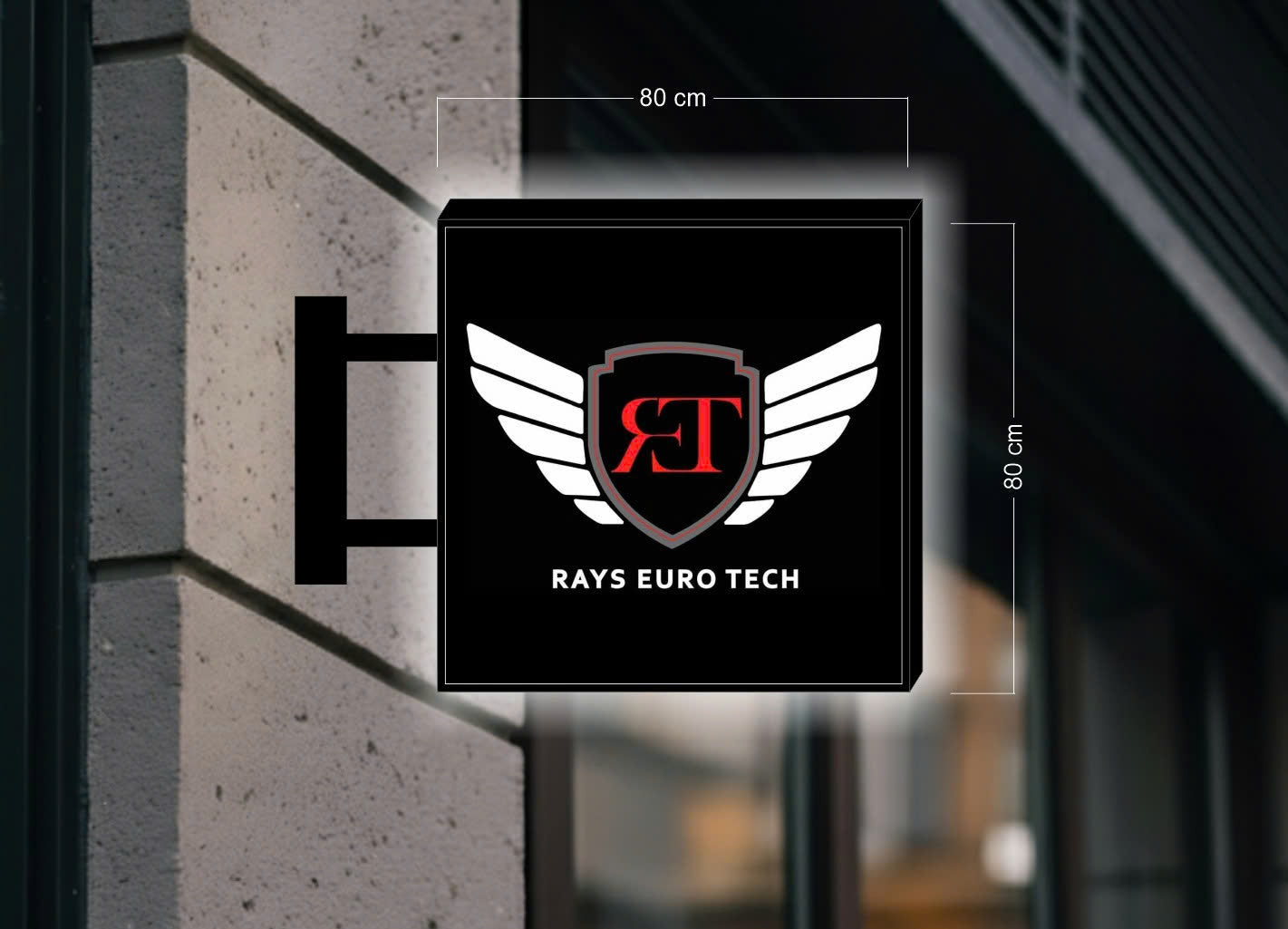 Rays Euro Tech | ILLUMINATED BLADE SIGN