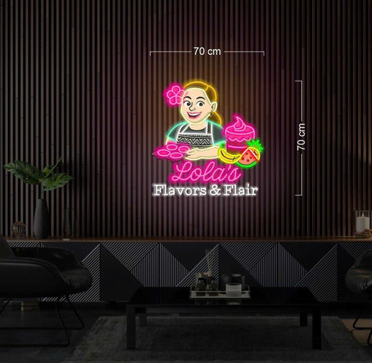 Enseigne au néon LED personnalisée pour entreprise