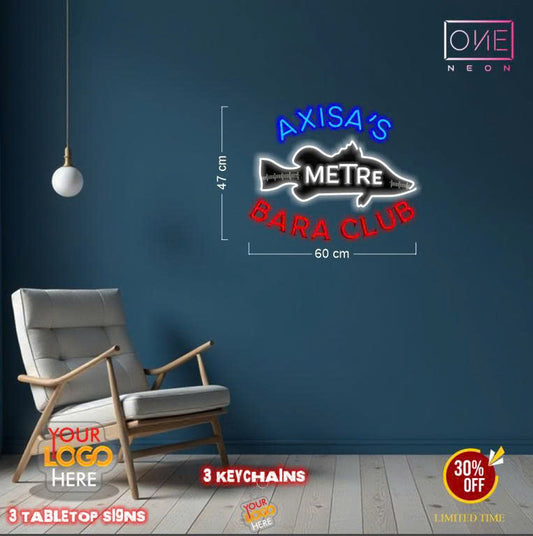 AXISA's BARA CLUB | LED Neon Sign (3 signs)