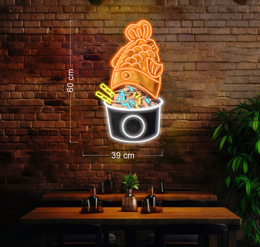 Taiyaki logo | LED Neon Sign