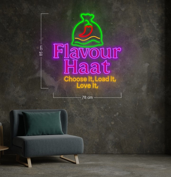 FLAVOUR HAAT | LED Neon Sign