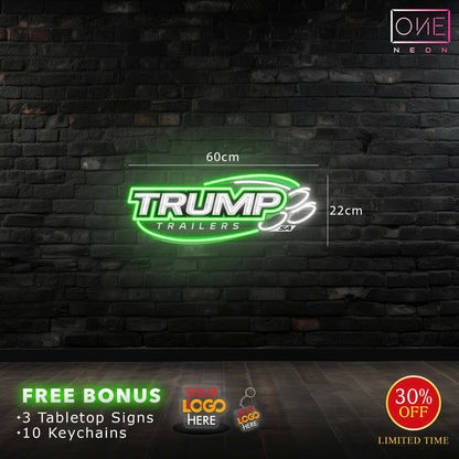R24 and Trump Trailers | LED Neon Sign ( 2 signs)