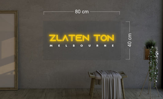 Enseigne au néon LED personnalisée pour entreprise 
