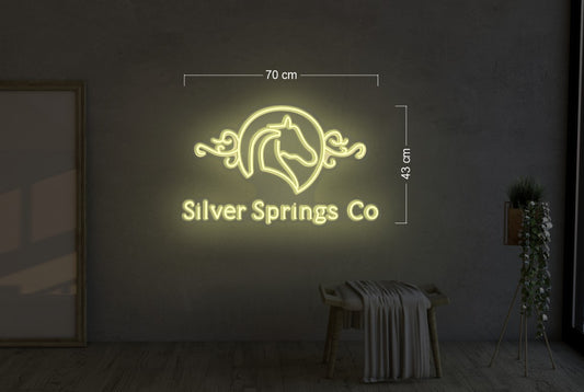 Enseigne au néon LED personnalisée pour entreprise 