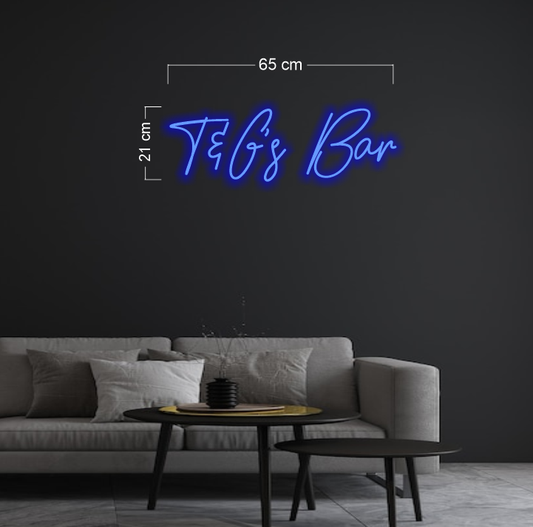 Enseigne au néon LED personnalisée pour entreprise 