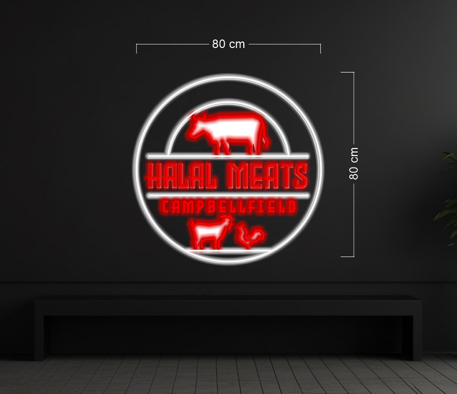 Enseigne au néon LED personnalisée pour entreprise 