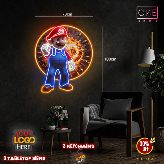 MARIO | LED Neon Sign