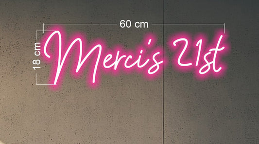 Enseigne au néon LED personnalisée pour entreprise 
