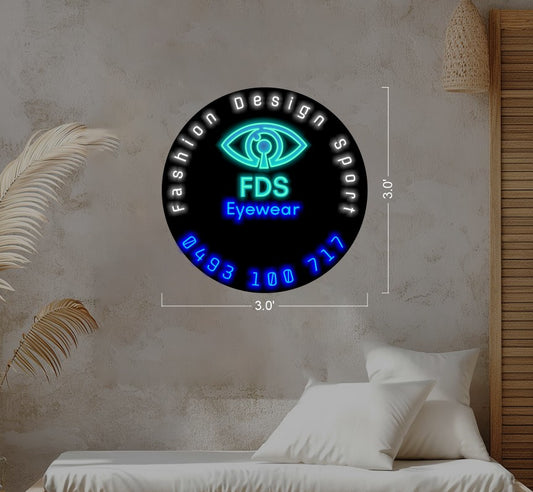 Enseigne au néon LED personnalisée pour entreprise 