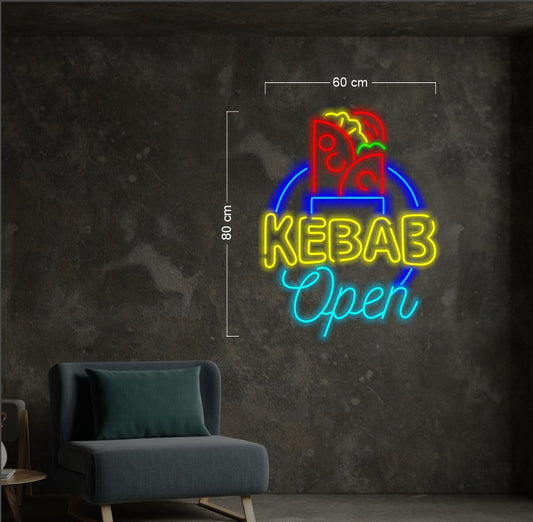 KEBAB OPEN | LED Neon Sign