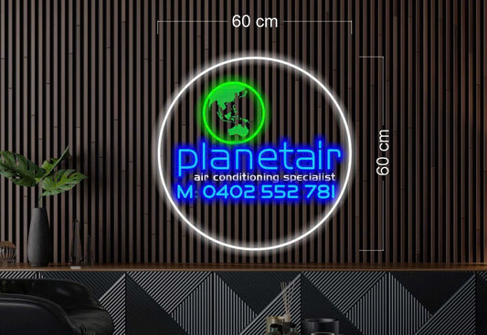 Enseigne au néon LED personnalisée pour entreprise 
