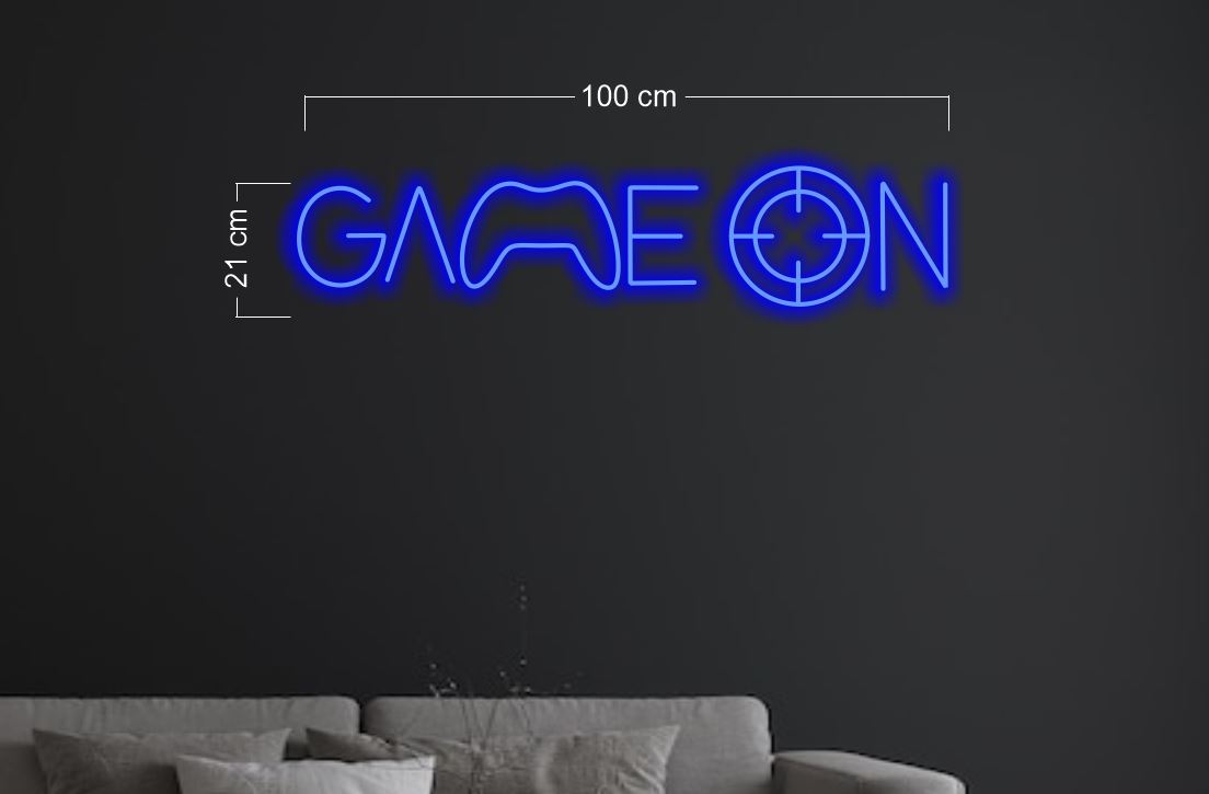 GAME ON | LED Neon Sign – ONE Neon™ Sign - Australia