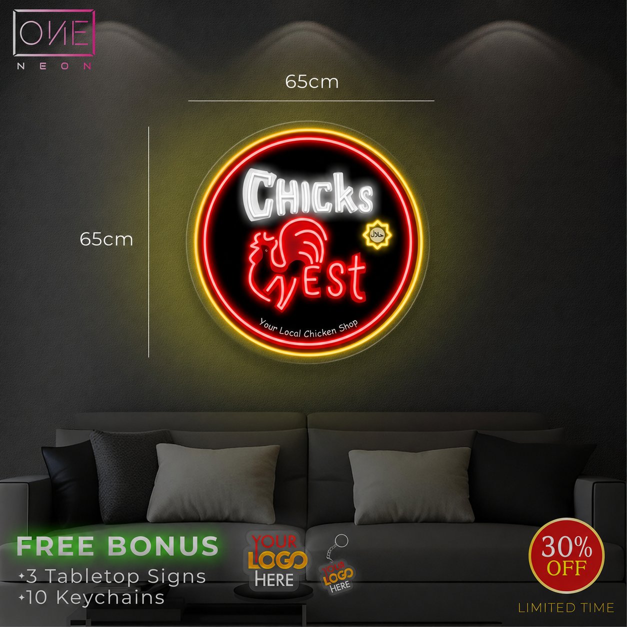 CHICKS NEST | LED Neon Sign