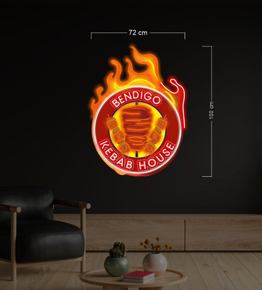 Enseigne au néon LED personnalisée pour entreprise 