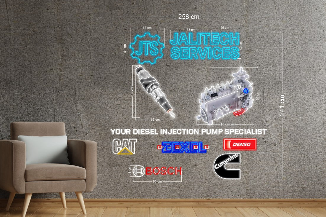 Enseigne au néon LED personnalisée pour entreprise 