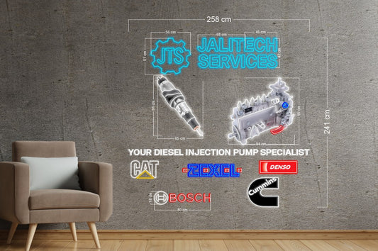 Enseigne au néon LED personnalisée pour entreprise 