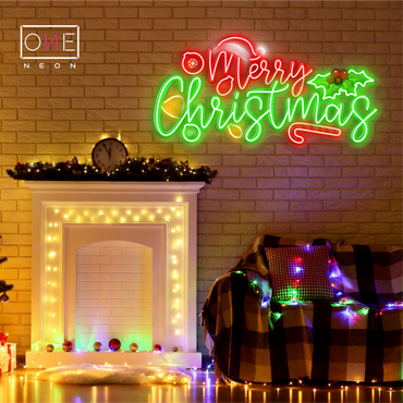 Merry Christmas Artwork Led Neon Sign