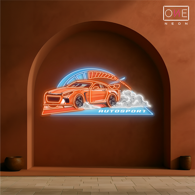 Speed Racer Artwork Led Neon Sign