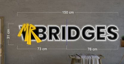 Enseigne au néon LED personnalisée pour entreprise 