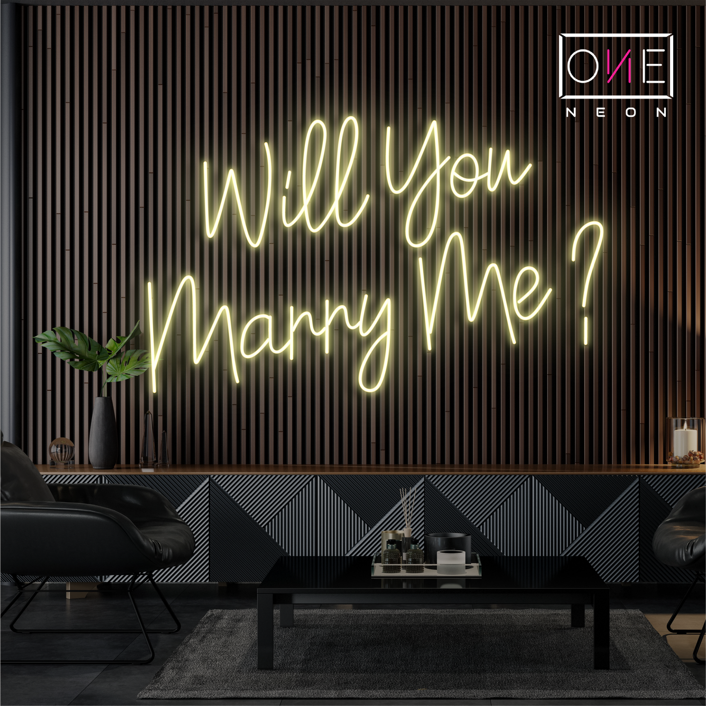 Will You Marry Me? Led Neon Sign