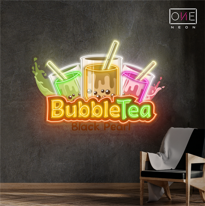 Bubble Tea Bliss Artwork Led Neon Sign