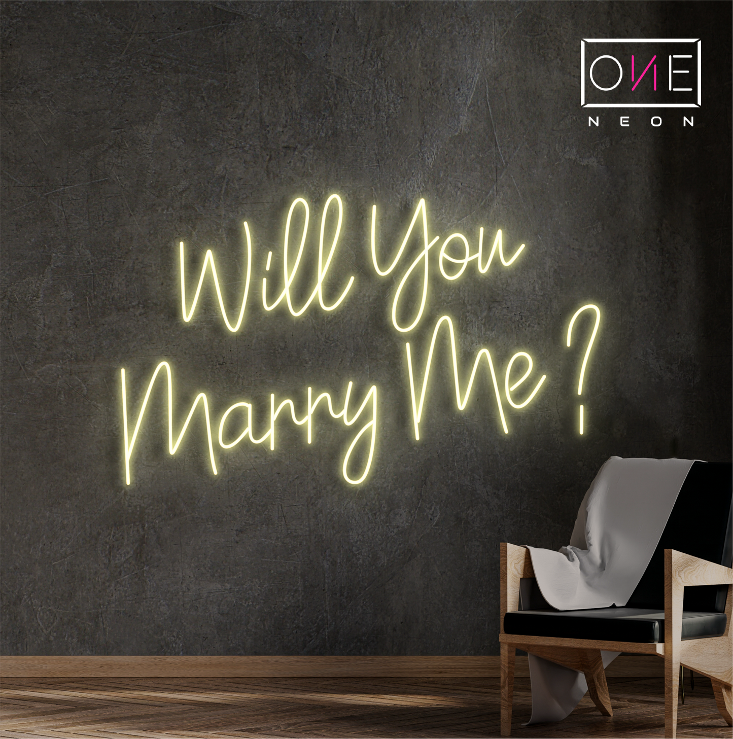 Will You Marry Me? Led Neon Sign