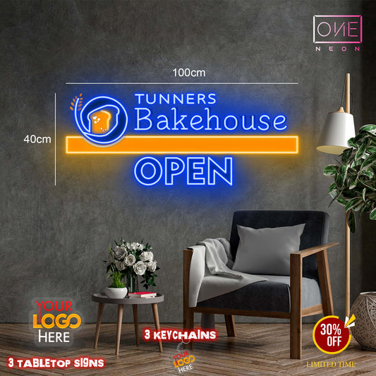 Enseigne au néon LED personnalisée pour entreprise 