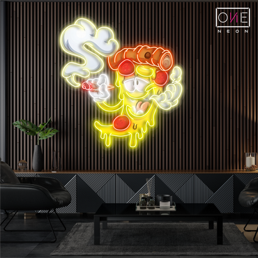 Chill Pizza Artwork Led Neon Sign