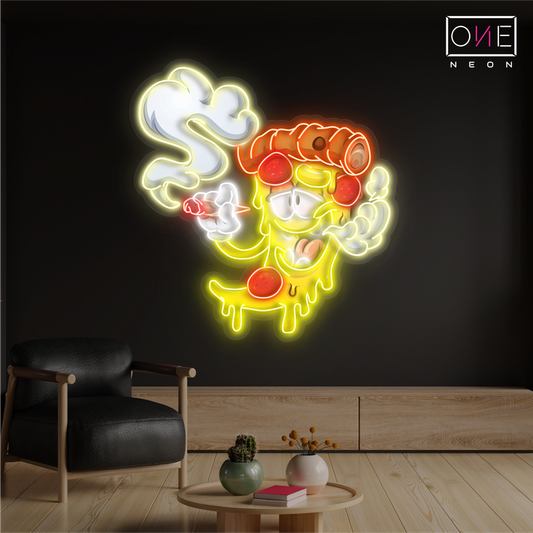 Chill Pizza Artwork Led Neon Sign