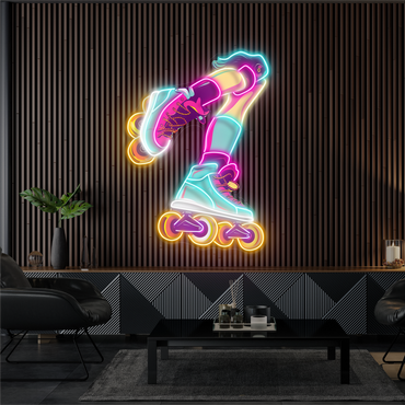 Roller Vibes Artwork Led Neon Sign