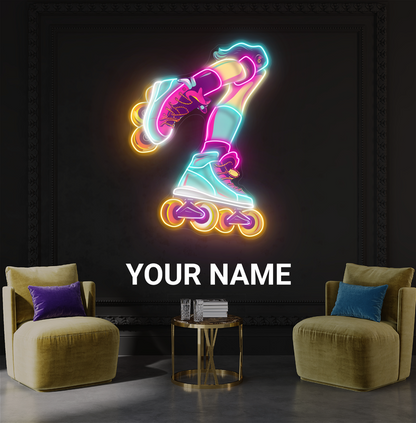 Roller Vibes Artwork Led Neon Sign