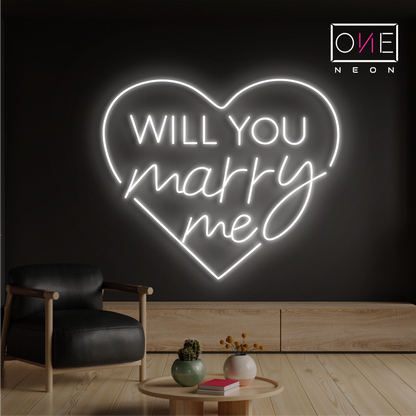 Will You Marry Me Led Neon Sign