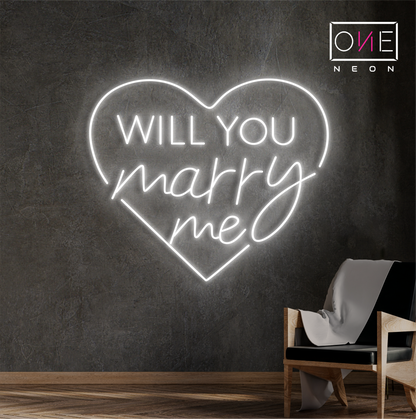 Will You Marry Me Led Neon Sign